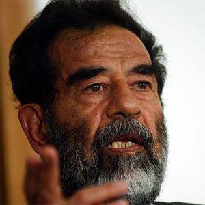 Saddam Hussein Headshot 