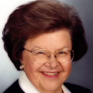 Barbara Mikulski Headshot 