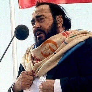 Luciano Pavarotti Headshot 