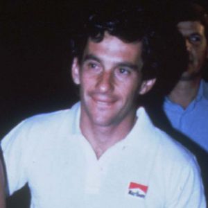 Ayrton Senna Headshot 