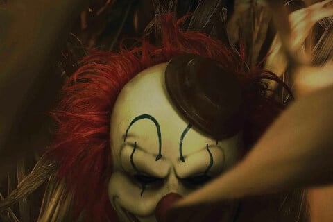 Clown in a Cornfield