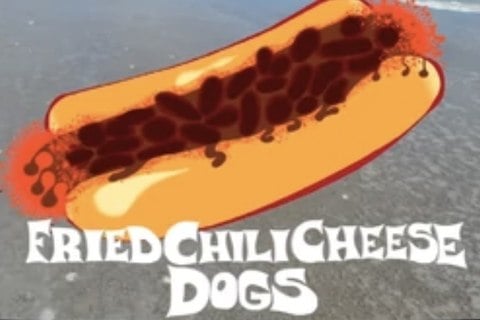 Fried Chili Cheese Dogs