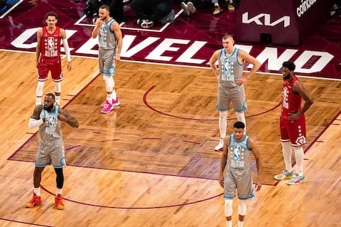 Nba all star famous game hot sale
