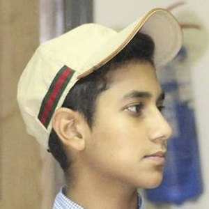 Ahmad Mahmood at age 15