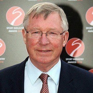 Alex Ferguson at age 68