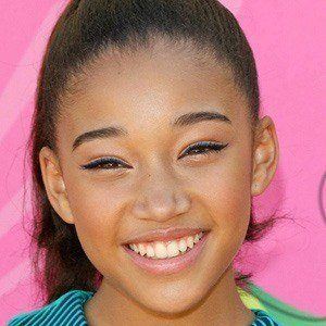 Amandla Stenberg at age 14