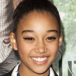 Amandla Stenberg at age 14