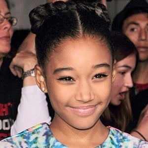 Amandla Stenberg at age 14