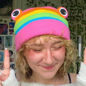 rainbow frog biscuits at age 20