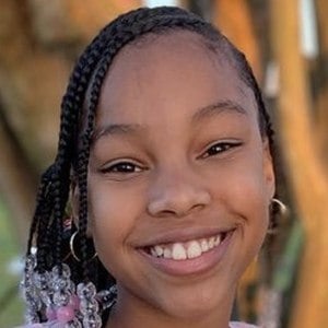 Amyah Bennett at age 10