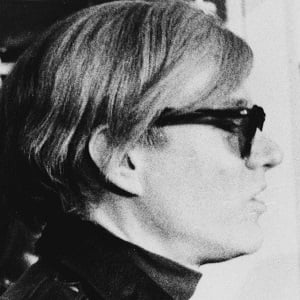 Andy Warhol Headshot