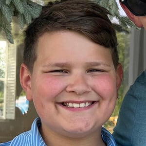 Anthony Jordan at age 10