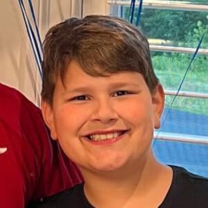 Anthony Jordan at age 10
