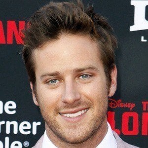 Armie Hammer at age 26