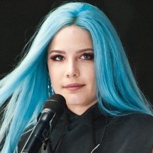 Halsey at age 22