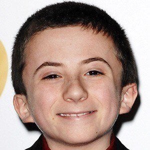 Atticus Shaffer at age 12