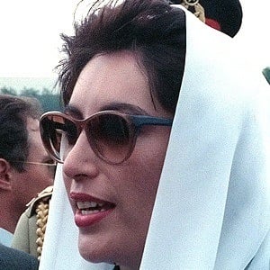 Benazir Bhutto Headshot 2 of 2