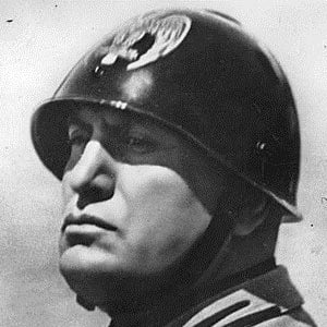 Benito Mussolini Headshot 3 of 4