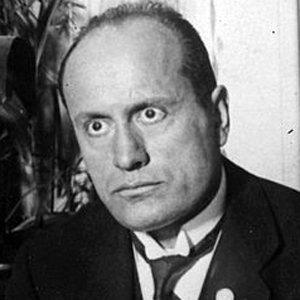 Benito Mussolini Headshot