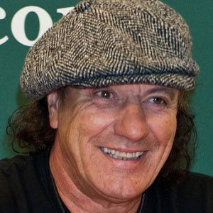 Brian Johnson at age 63