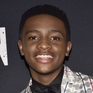 Caleel Harris at age 16