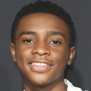 Caleel Harris at age 16