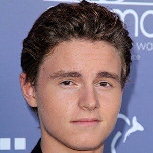 Callan McAuliffe at age 17