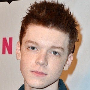 Cameron Monaghan at age 17