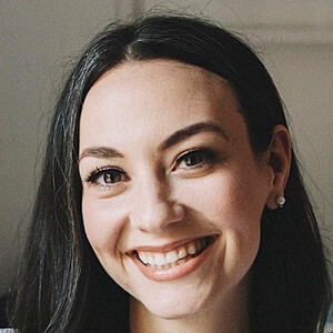 Carly Riordan at age 31