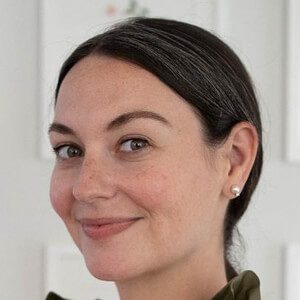 Carly Riordan at age 32