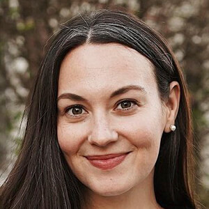 Carly Riordan at age 32