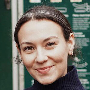 Carly Riordan at age 33