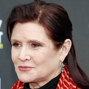Carrie Fisher at age 54