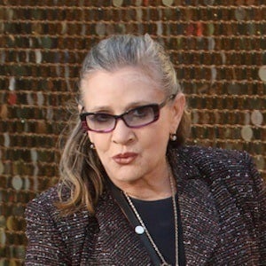 Carrie Fisher at age 59