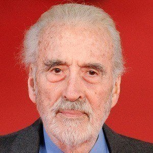 Christopher Lee at age 82