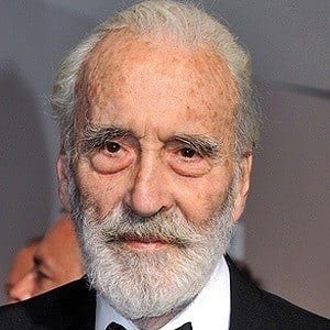 Christopher Lee at age 90