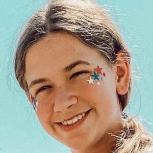 Priscilla Jordan at age 13