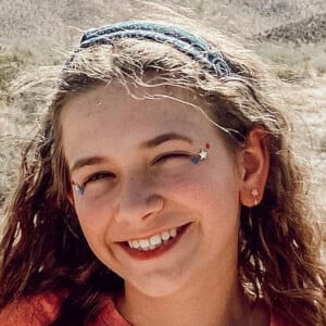 Priscilla Jordan at age 12