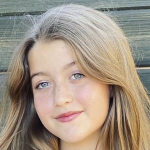 Claire Rock Smith at age 13