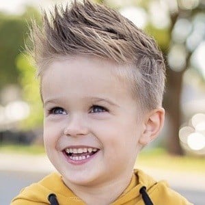 Colton Sopo at age 3