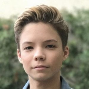 Connor Finnerty at age 13