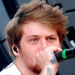 Danny Worsnop at age 20