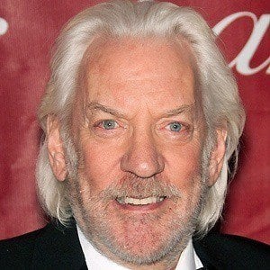 Donald Sutherland at age 73