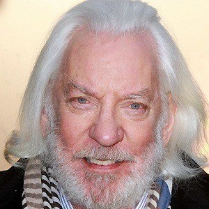 Donald Sutherland at age 76