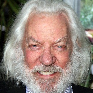 Donald Sutherland at age 76