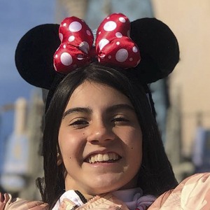 Eduarda Luz at age 12