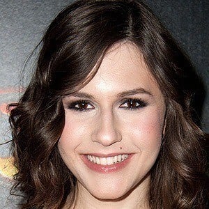 Erin Sanders at age 20