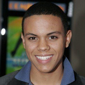 Evan Ross at age 17