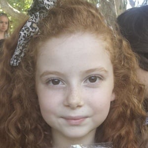 Francesca Capaldi at age 10