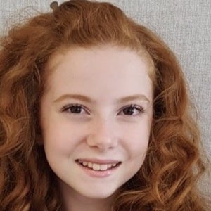 Francesca Capaldi at age 12